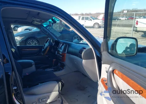 2007 Lexus Lx 470 z USA, uszkodzony, nr VIN JTJHT00W374023853